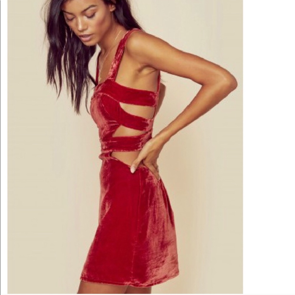 🍋 For Love & Lemons Kate Overall Dress XS